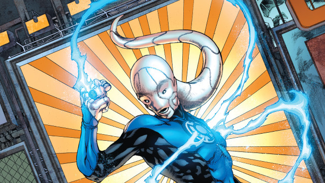 Blue suit white mask cobra free wallpaper for desktop - medium preview image