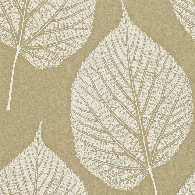 Brown white leaf pattern background free wallpaper for tablet - medium preview image
