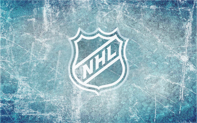 Hockey logo blue background ice free wallpaper for desktop - medium preview image