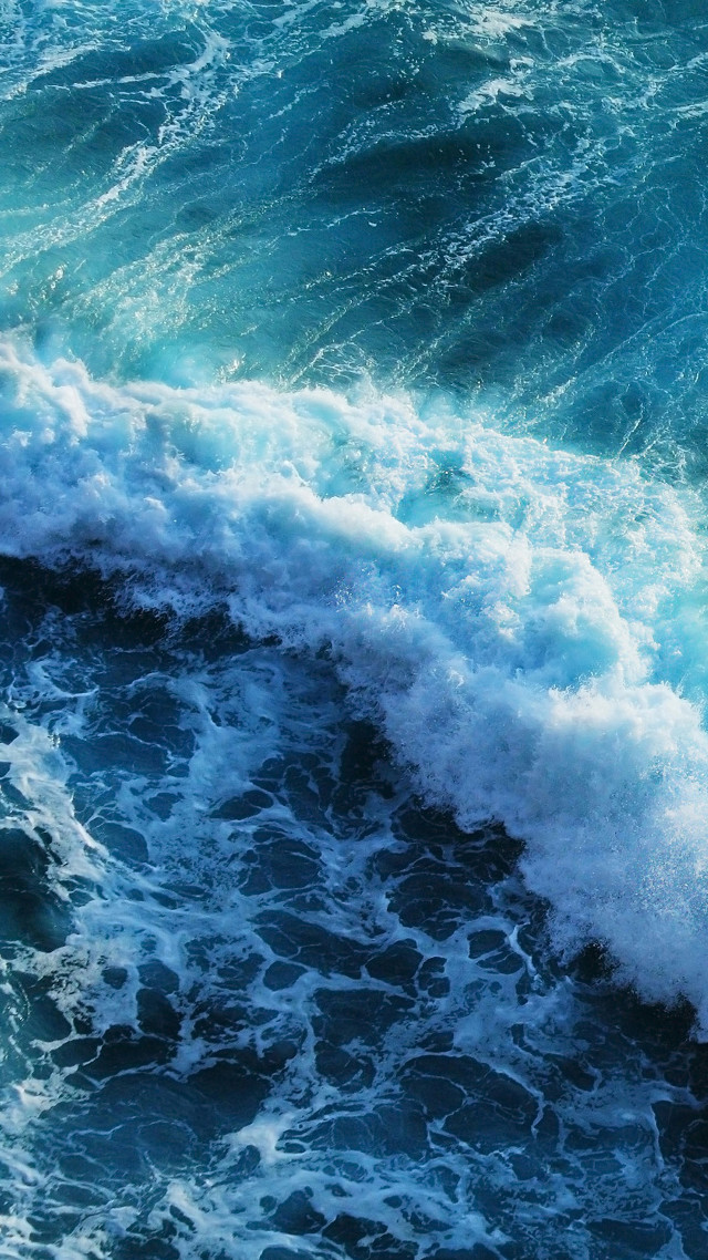 Surfer riding wave ocean surfboard #2 free wallpaper for mobile - medium preview image