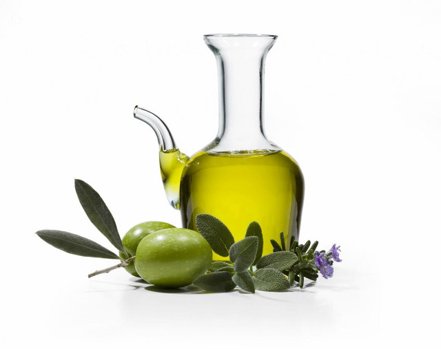 Olive oil vase olives leaves free wallpaper for desktop - medium preview image