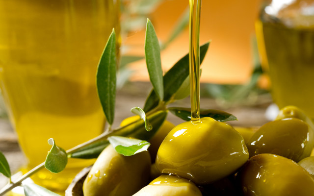 Bowl olives green leaf glass free wallpaper for desktop - medium preview image