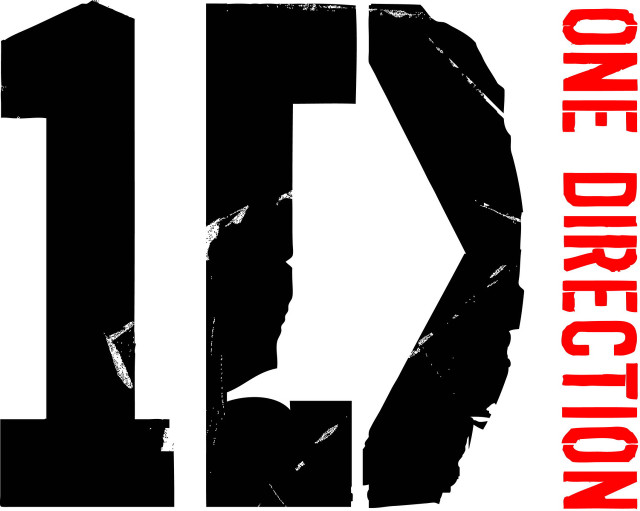 Black white number one direction free wallpaper for desktop - medium preview image