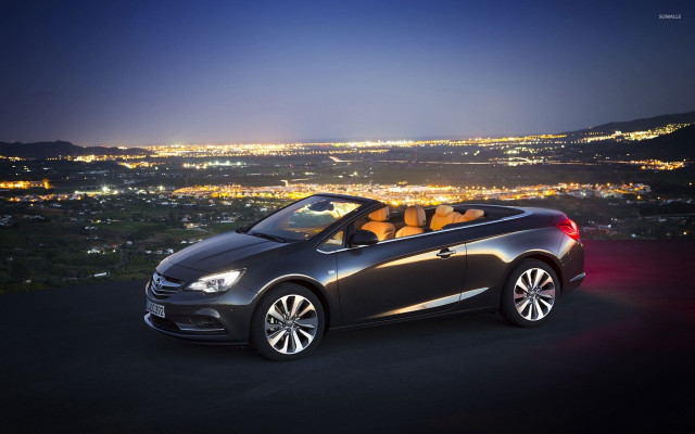 Car seats night city lights free wallpaper for desktop - medium preview image