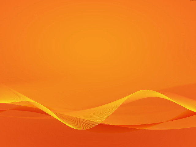 Bright orange wavy design light free wallpaper for desktop - medium preview image