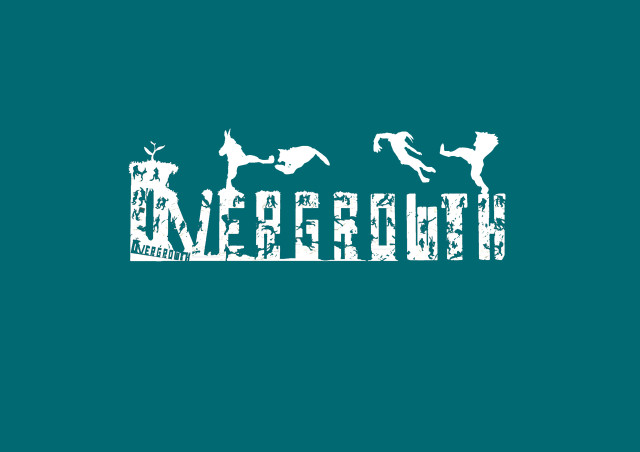 Blue background white logo horse free wallpaper for desktop - medium preview image