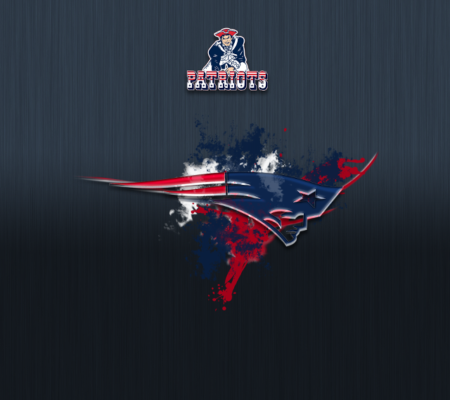 New england football logo blood free wallpaper for tablet - medium preview image