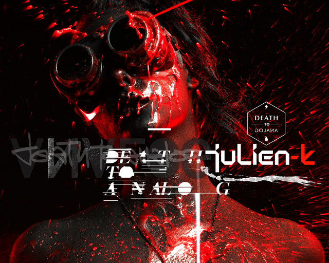 Woman gas mask red background free wallpaper for desktop - medium preview image