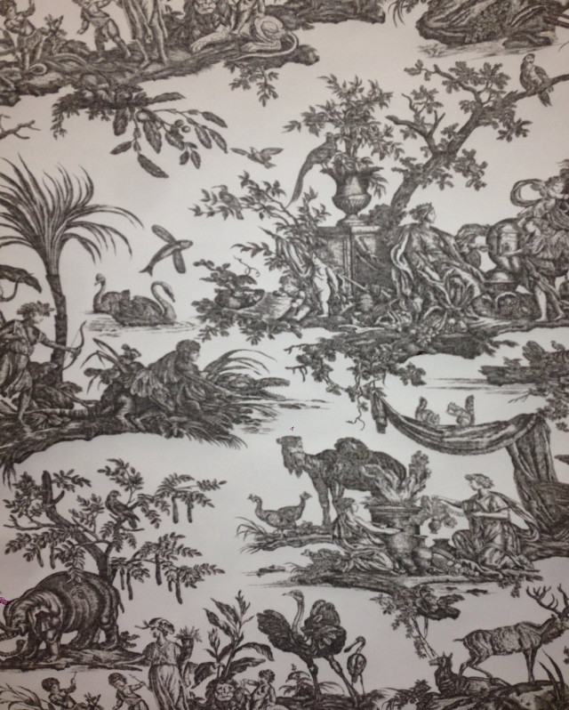 Forest scene animals trees drawing free wallpaper for mobile - medium preview image