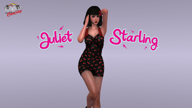 Woman black dress standing sign free wallpaper for desktop - medium preview image