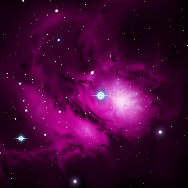 Purple black space stars bright free wallpaper for tablet - medium preview image