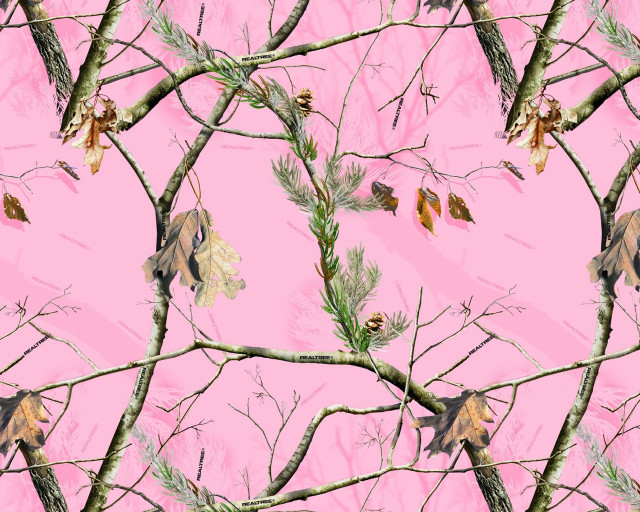 Pink tree branch leaves illustration free wallpaper for desktop - medium preview image
