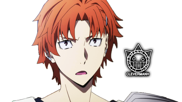 Red haired man black white free wallpaper for desktop - medium preview image