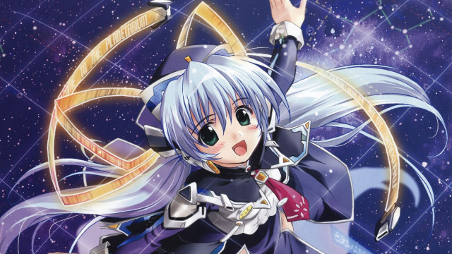 Anime character long white hair #7 free wallpaper for desktop - medium preview image