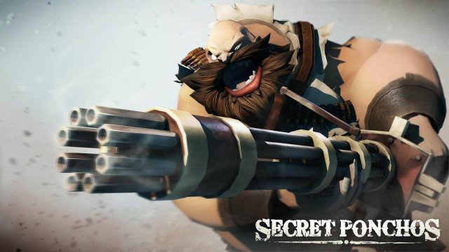 Secret ponchos character gun menacing free wallpaper for desktop - medium preview image