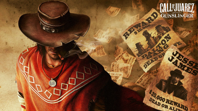 Cowboy hat smoking cigarette poster free wallpaper for desktop - medium preview image