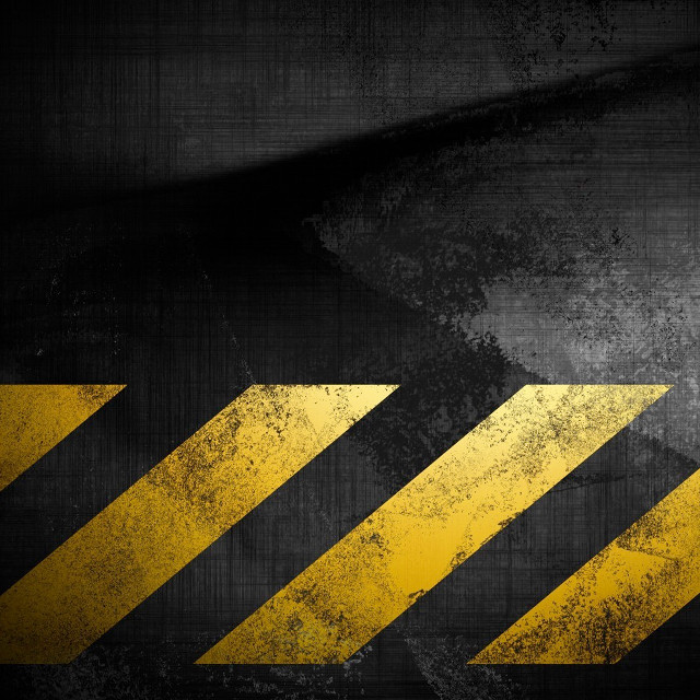 Yellow black hazard sign black free wallpaper for tablet - medium preview image