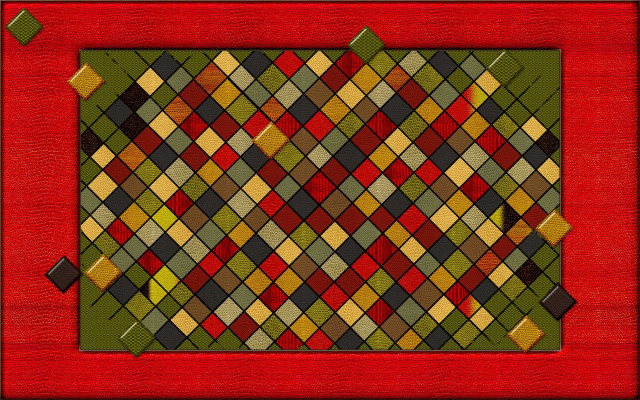 Red frame pattern squares rectangles free wallpaper for desktop - medium preview image