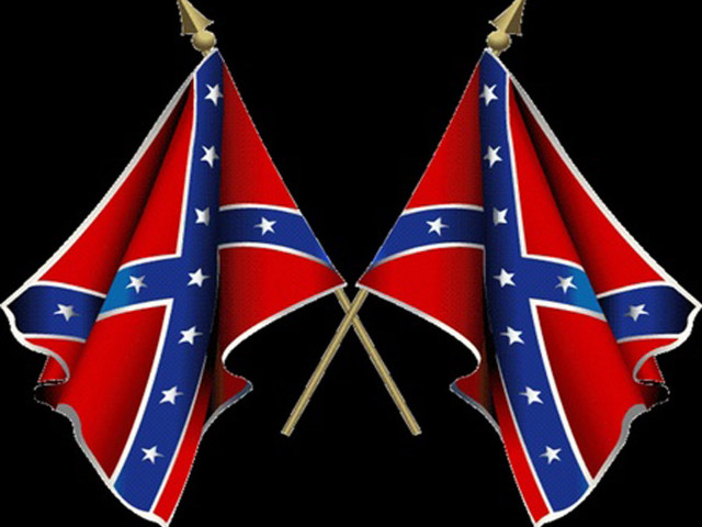 Two flags with the words free wallpaper for desktop - medium preview image