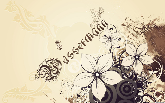 Floral grunge background text placeholder free wallpaper for desktop - medium preview image