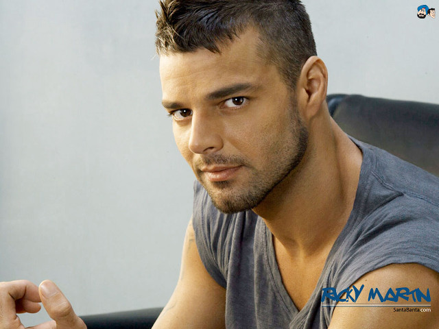 Man goatee grey shirt sitting free wallpaper for desktop - medium preview image