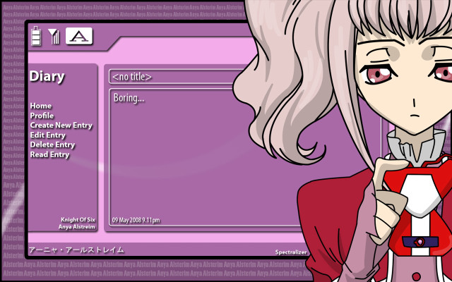 Cartoon character cellphone diary netart free wallpaper for desktop - medium preview image