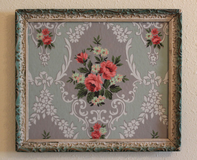 Flower embroidery art nouveau floral free wallpaper for desktop - medium preview image