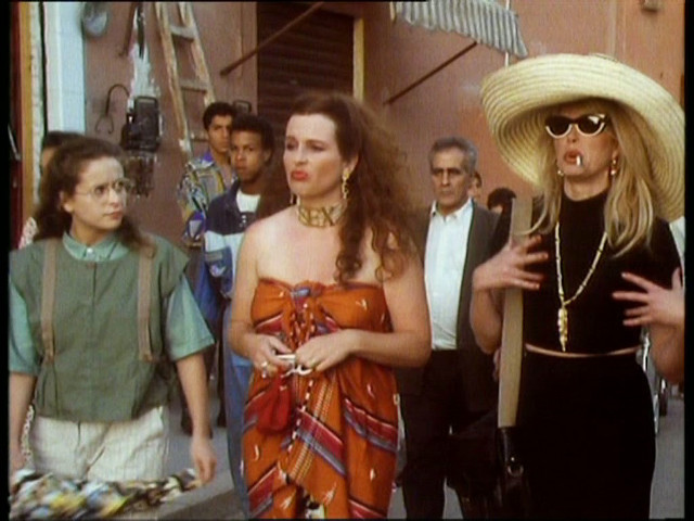 Woman dress hat man suit free wallpaper for desktop - medium preview image