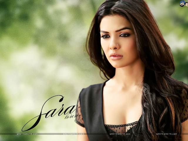 Woman long hair black dress #42 free wallpaper for desktop - medium preview image