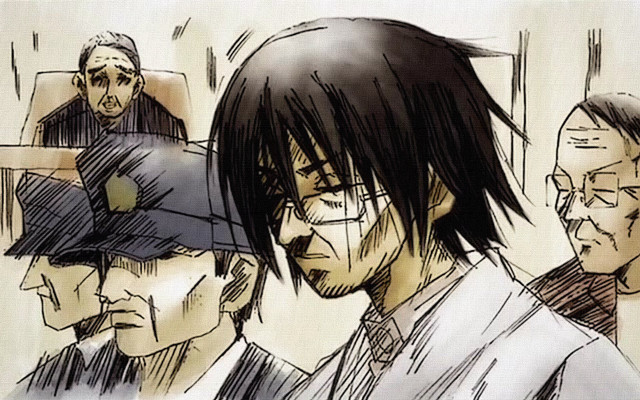 Man glasses hat courtroom men free wallpaper for desktop - medium preview image