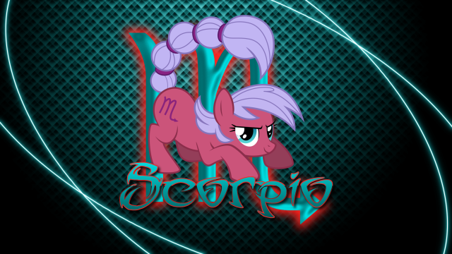 Pink pony purple mane blue free wallpaper for desktop - medium preview image