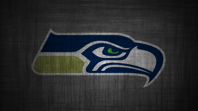 Seattle football logo black green free wallpaper for desktop - medium preview image