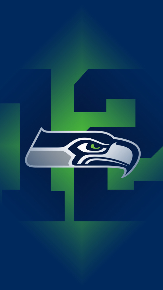 Seattle football logo g green free wallpaper for mobile - medium preview image