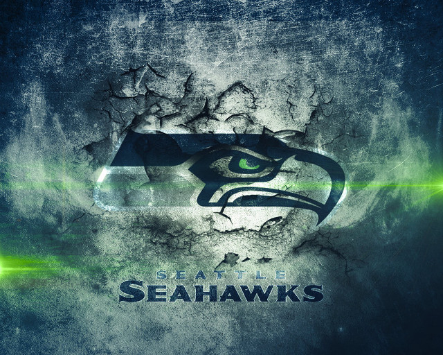 Seattle football logo green light #2 free wallpaper for desktop - medium preview image