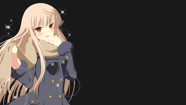 Girl blonde blue dress dark free wallpaper for desktop - medium preview image