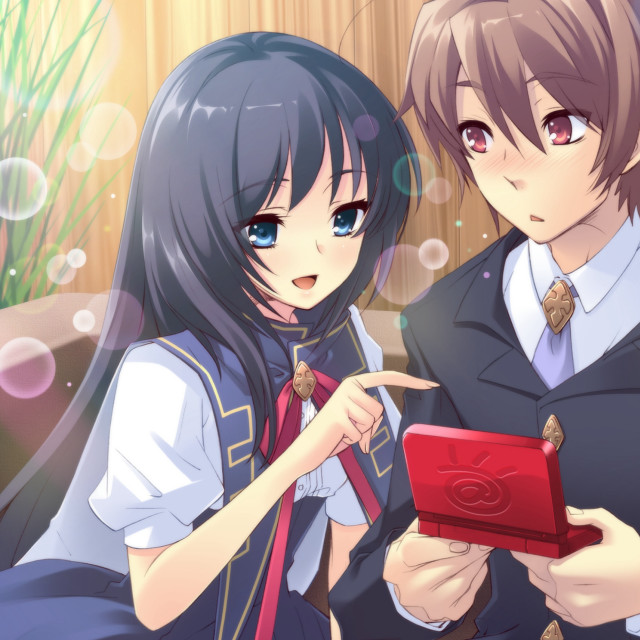 Anime characters red box cigarette free wallpaper for tablet - medium preview image