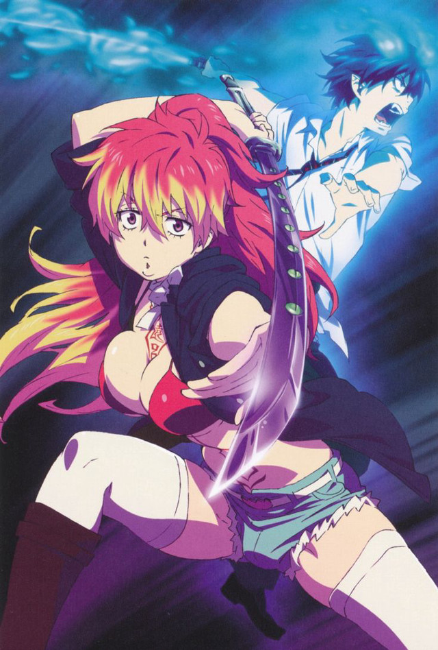 Anime character long hair sword #8 free wallpaper for mobile - medium preview image