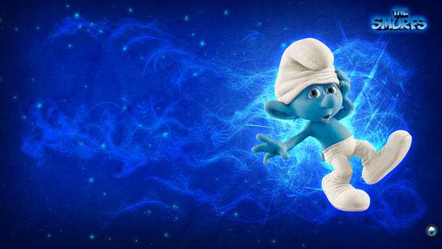 Cartoon character flying blue background #2 free wallpaper for desktop - medium preview image
