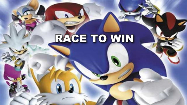 Sonic characters race to win free wallpaper for desktop - medium preview image