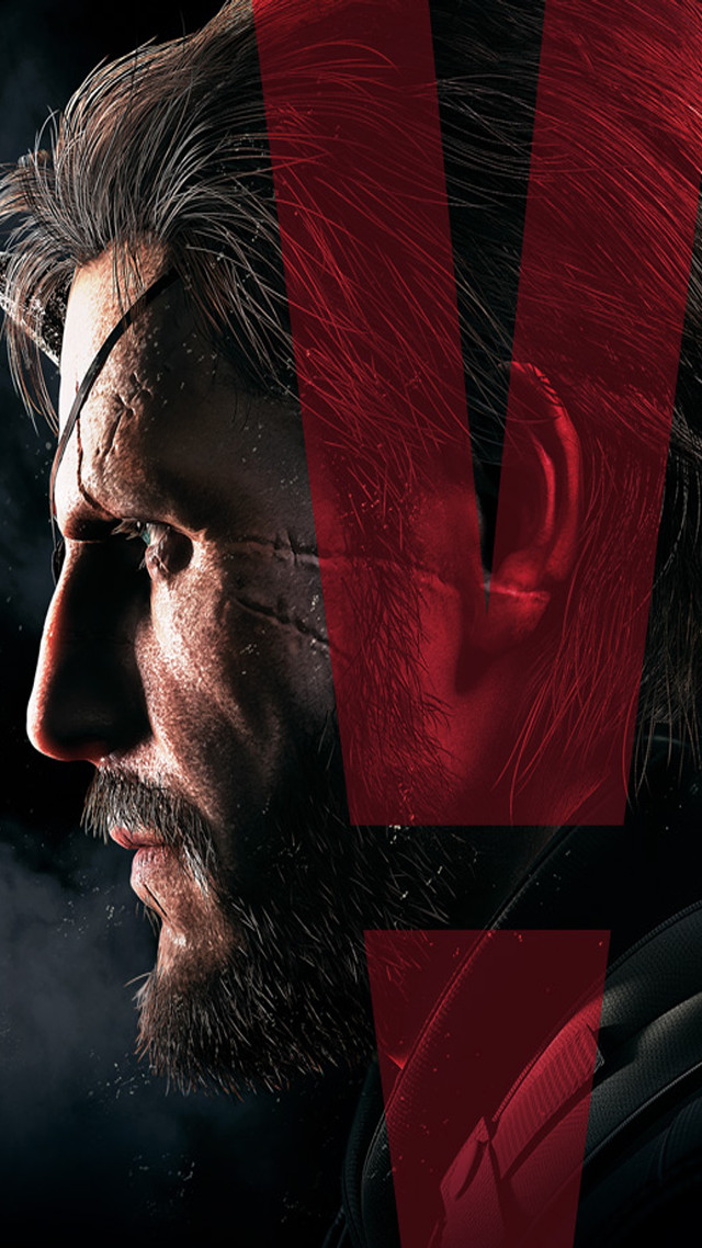 Man beard metal gear red free wallpaper for mobile - medium preview image