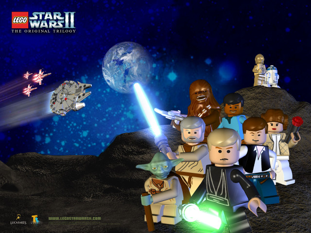 Lego star wars ii light free wallpaper for desktop - medium preview image