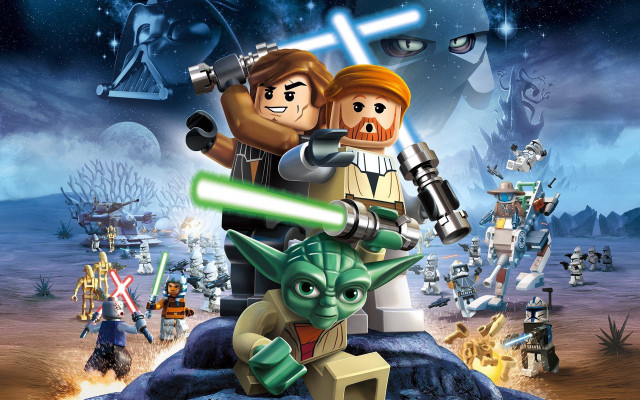 Lego star wars yoda poster free wallpaper for desktop - medium preview image