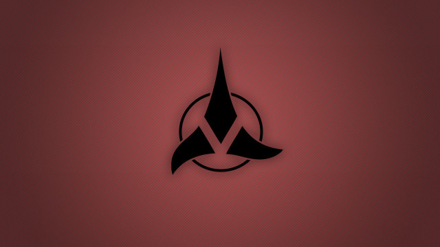 Black red star trek minimalism free wallpaper for desktop - medium preview image