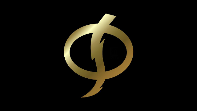 Gold letter q black background free wallpaper for desktop - medium preview image