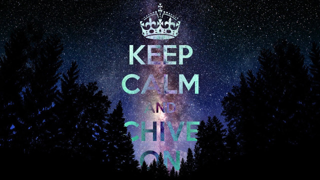Keep calm drive night sky free wallpaper for desktop - medium preview image