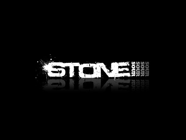 Black white stone logo reflection #2 free wallpaper for desktop - medium preview image