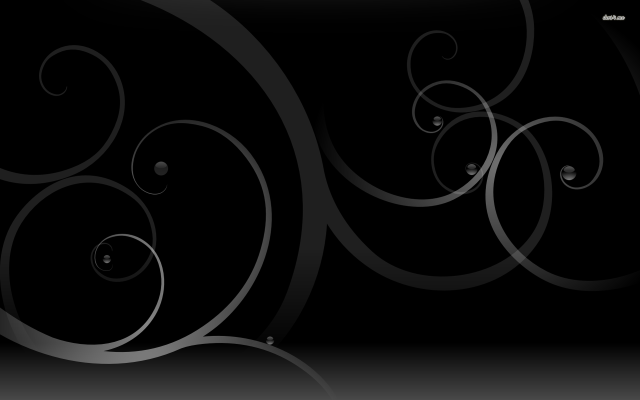 Black white wallpaper swirls bubbles free wallpaper for desktop - medium preview image