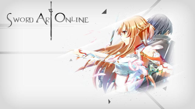 Anime characters swords couple fighting free wallpaper for desktop - medium preview image