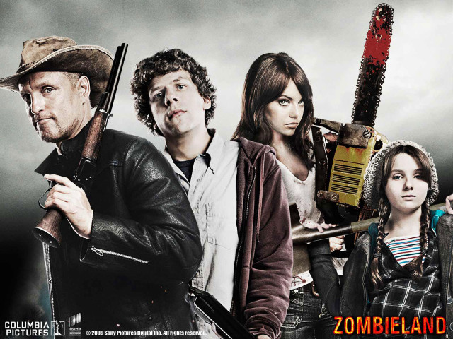 Group guns dead bird zombie free wallpaper for desktop - medium preview image