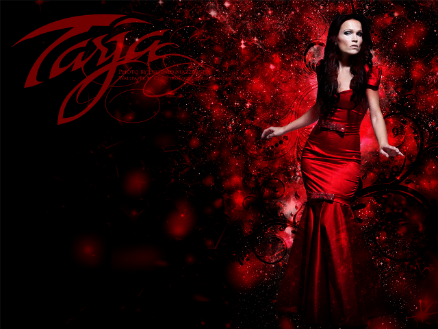 Woman red dress red background #6 free wallpaper for desktop - medium preview image
